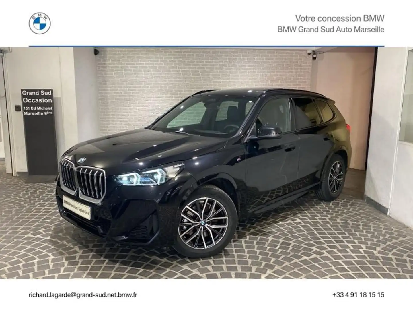 BMW X1 sDrive20i 170ch M Sport Noir - 1