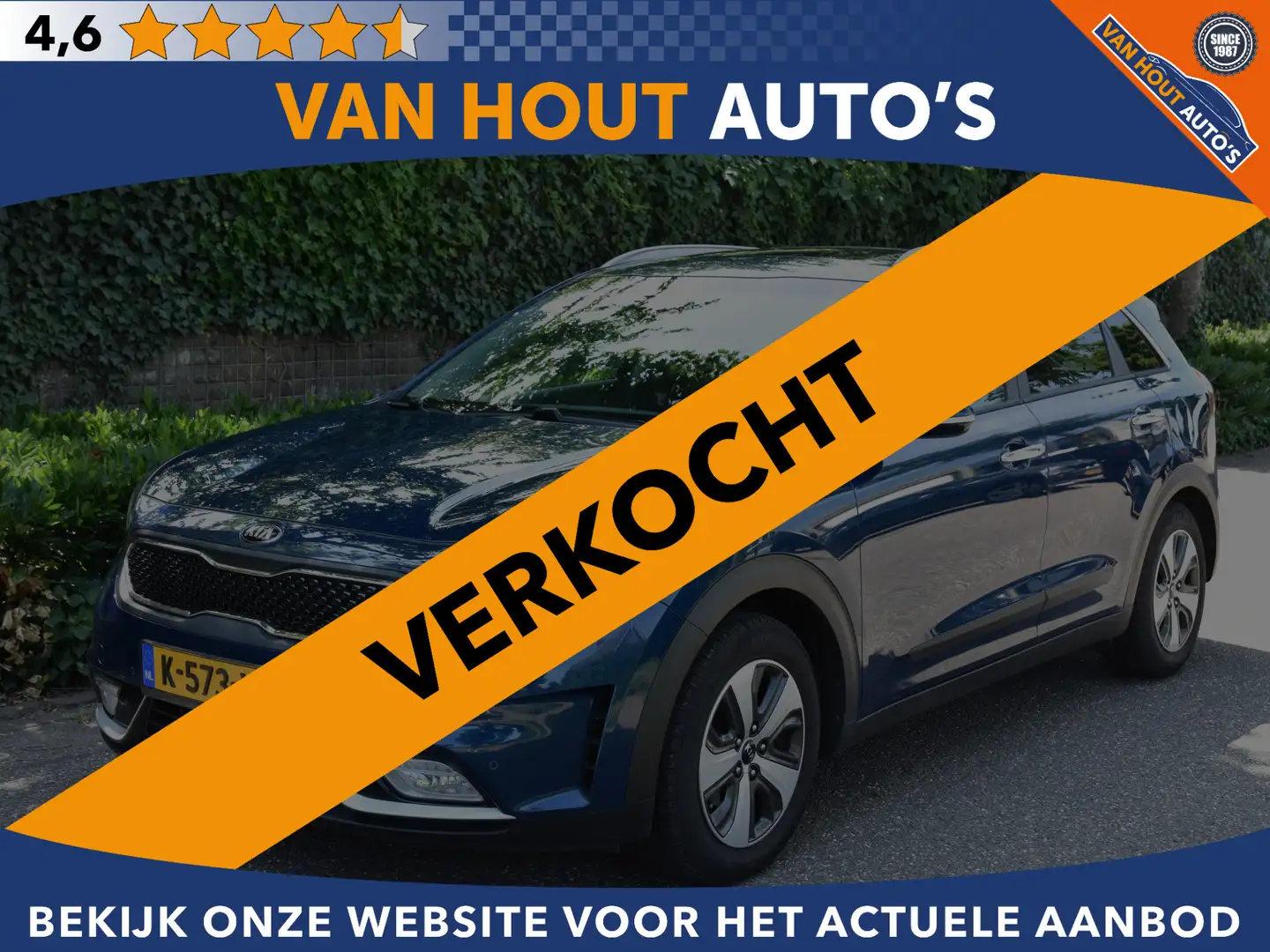 Kia Niro 1.6 GDi Hybrid BusinessLine | VERKOCHT Azul - 1