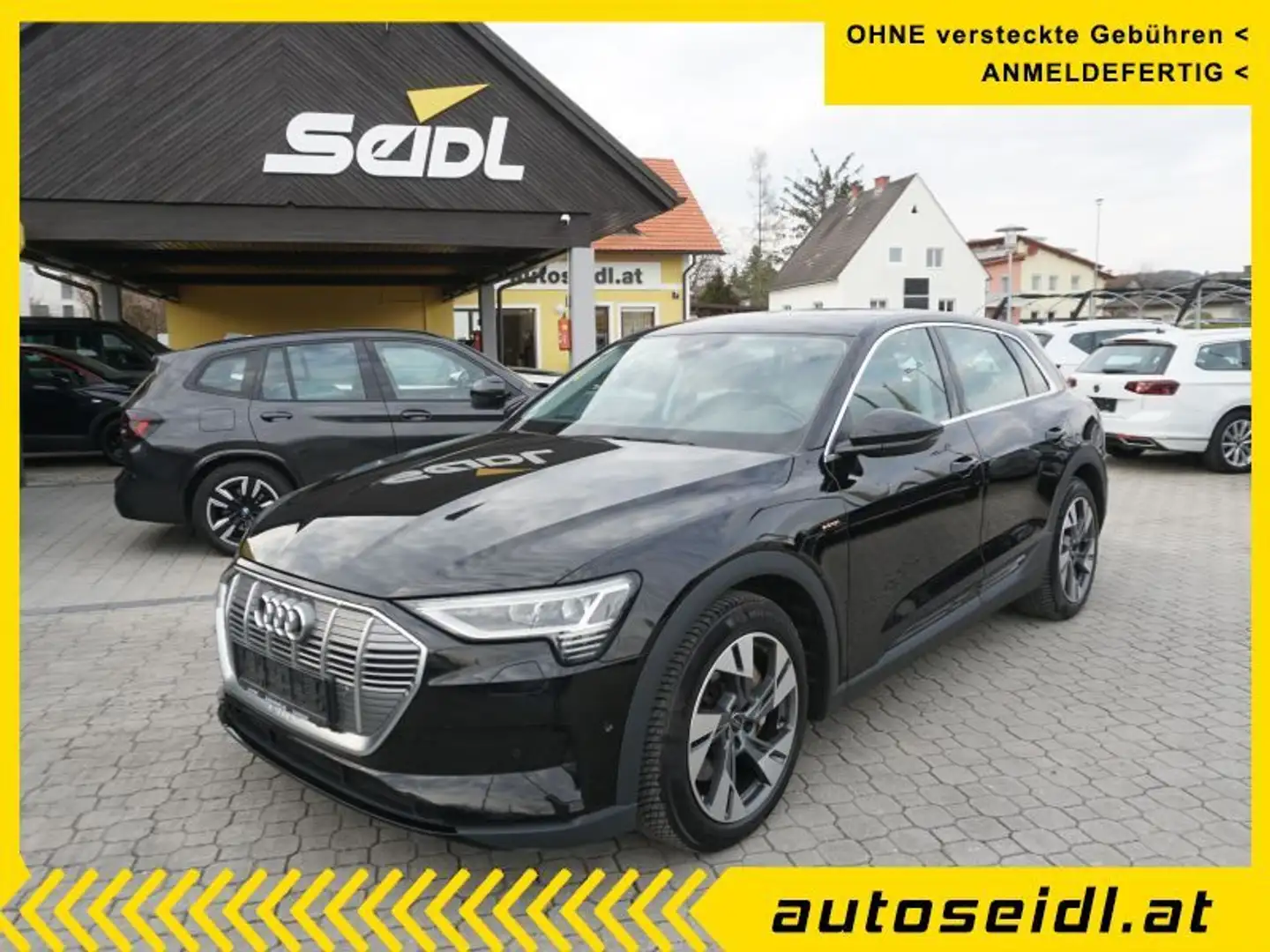 Audi e-tron 50 quattro *MATRIX+LEDER+20"ALU* Schwarz - 1