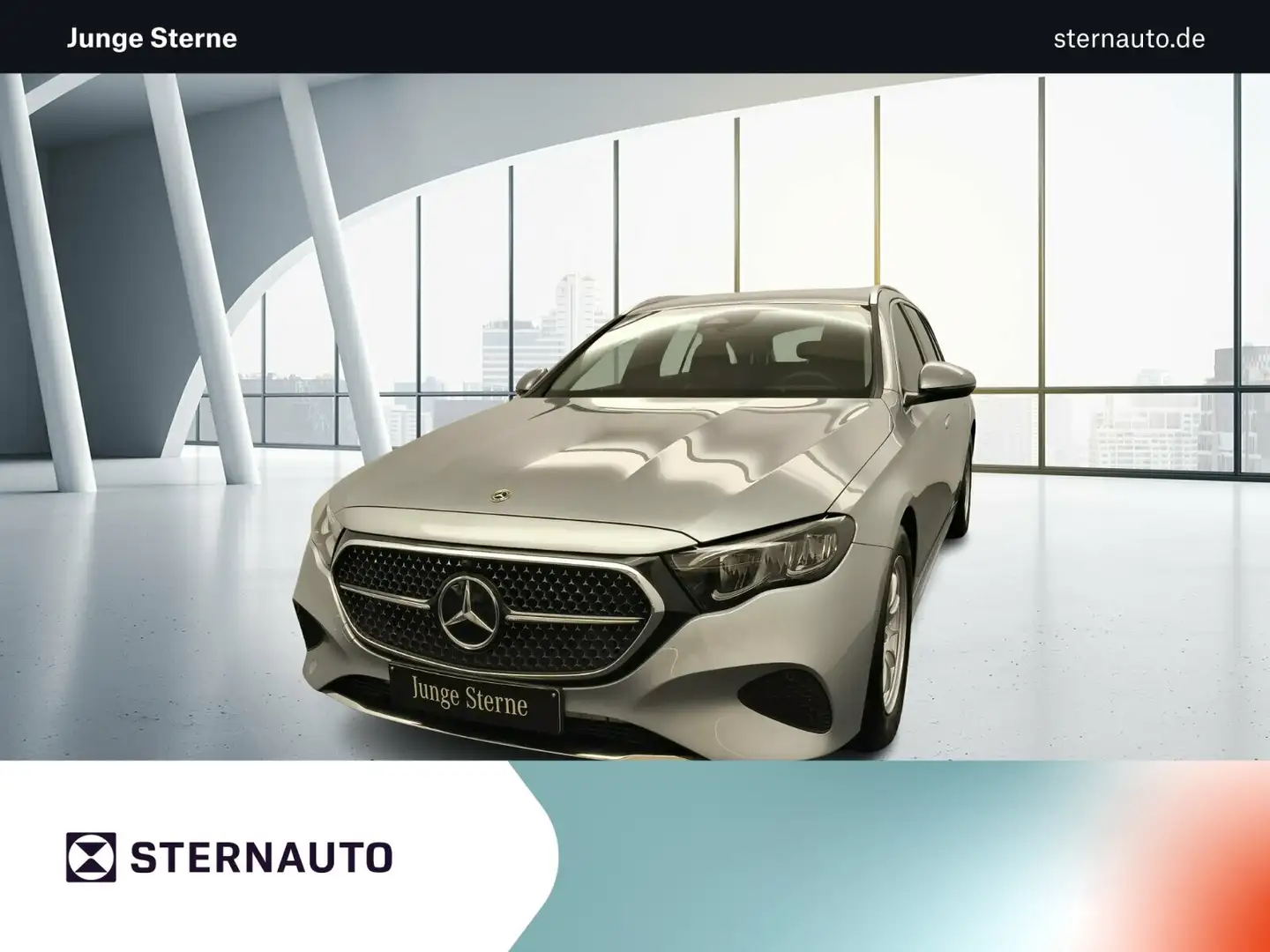 Mercedes-Benz E 200 E 200 T Avantgarde Advanced AHK Ambiente Silber - 1