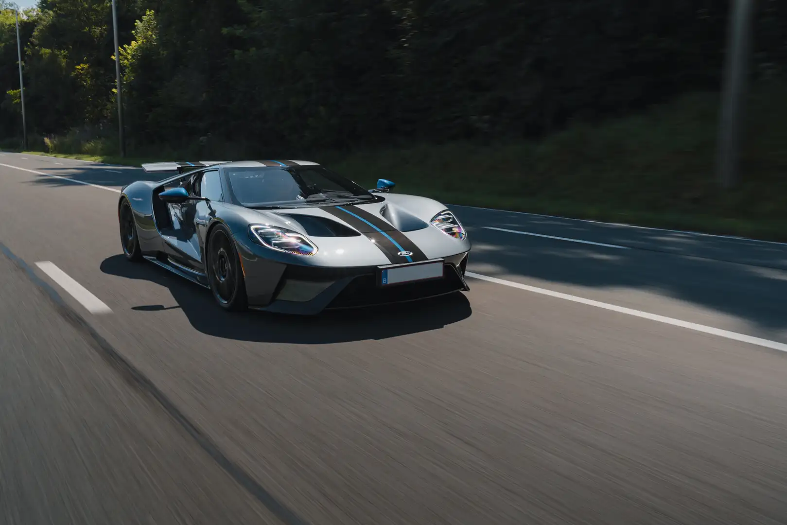 Ford GT Carbon Series Azul - 2