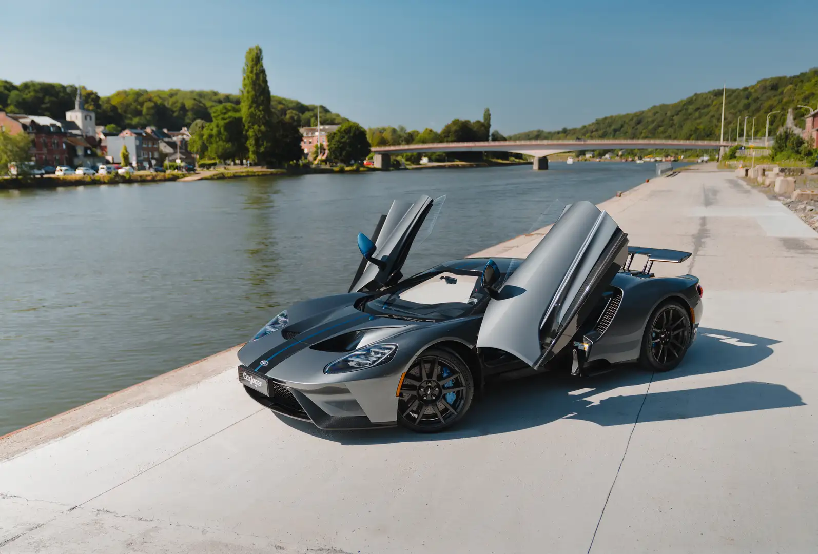 Ford GT Carbon Series Azul - 1