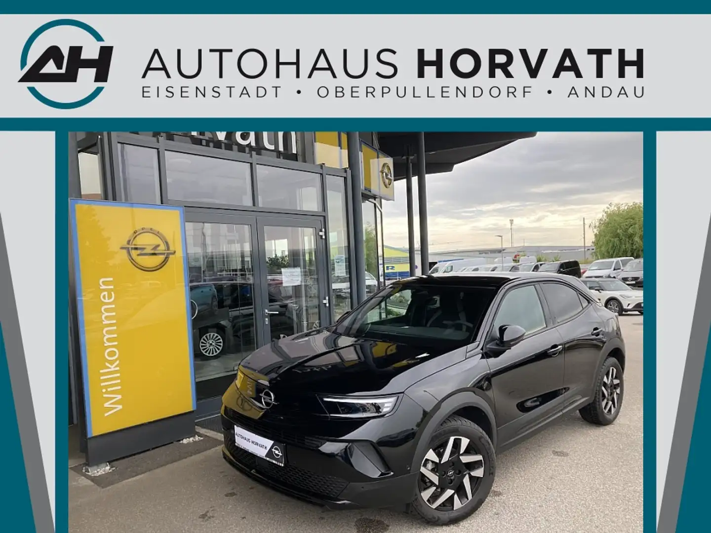 Opel Mokka 1,2 Direct Injection Turbo Edition Zwart - 1