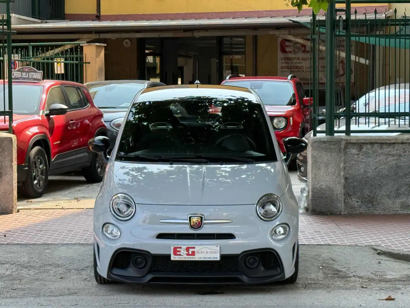 Abarth 595 1.4 Turbo T-Jet 145 CV Grigio - 2