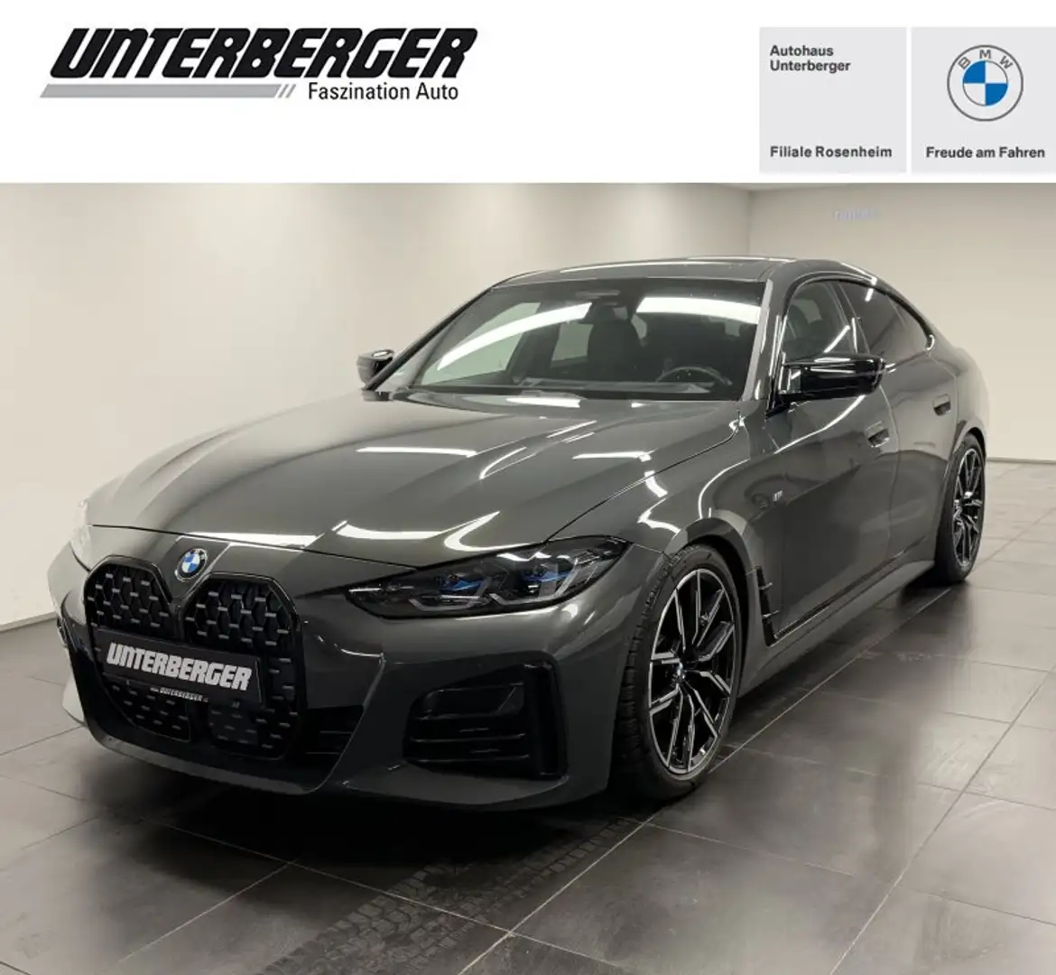 BMW 440 M440i xDrive GRAN COUPE SPORTPAKET PRO H&R LASER H Grau - 1