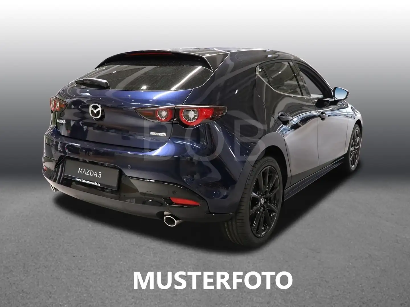 Mazda 3 2.5L e-SKYACTIV G 140ps 6MT FWD Homura NAVI SHZ Blau - 2