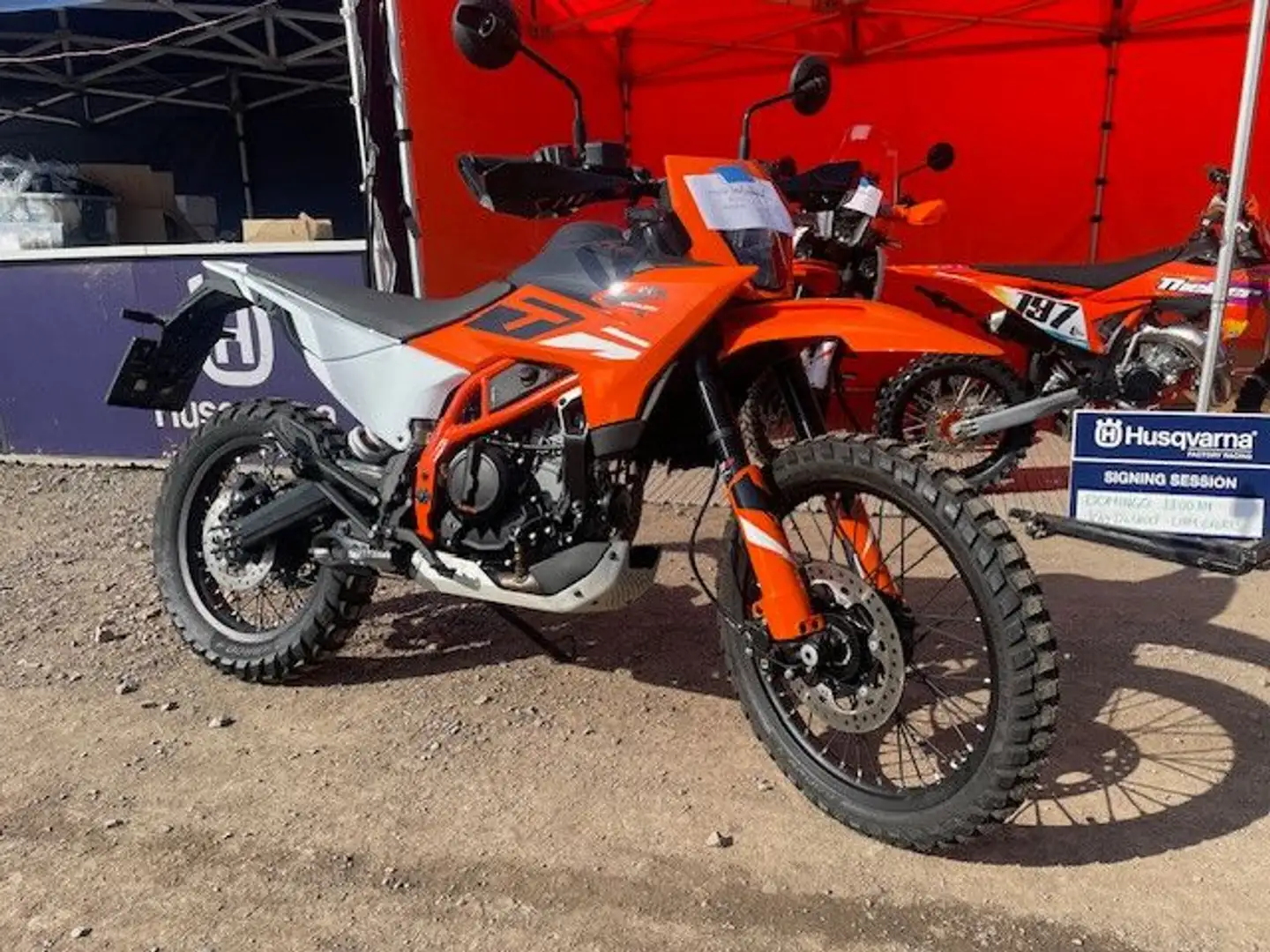 KTM ENDURO 125 R Orange - 2