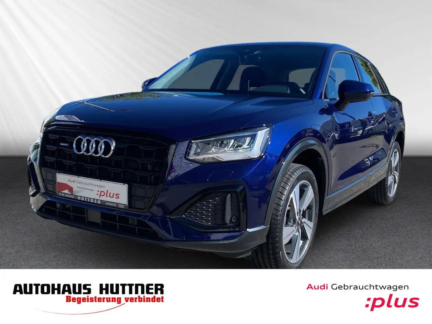 Audi Q2 40 TFSI advanced qu. S tr. AHK ACC LED R-Kam. Blau - 1