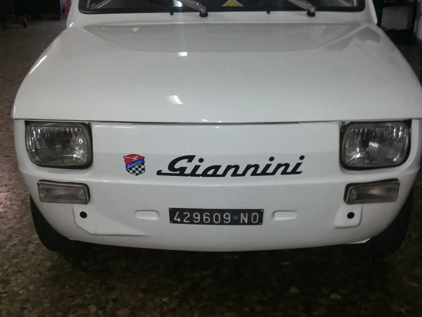 Fiat 126 fiat 650 Giannini Fehér - 1