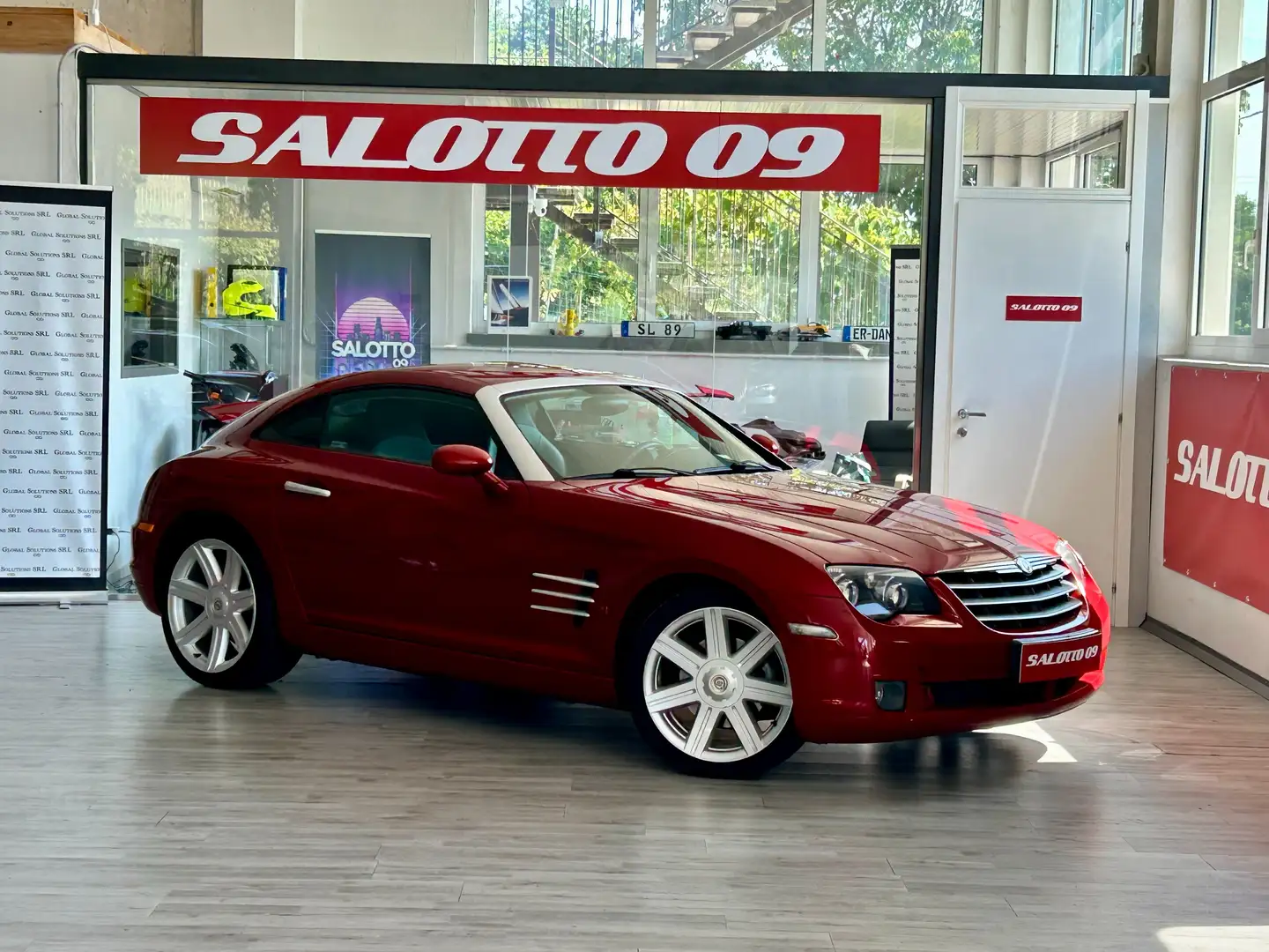 Chrysler Crossfire *67000 KM*BORDEAUX*ORIGINALE*GARANZIA*ASI* Rosso - 2