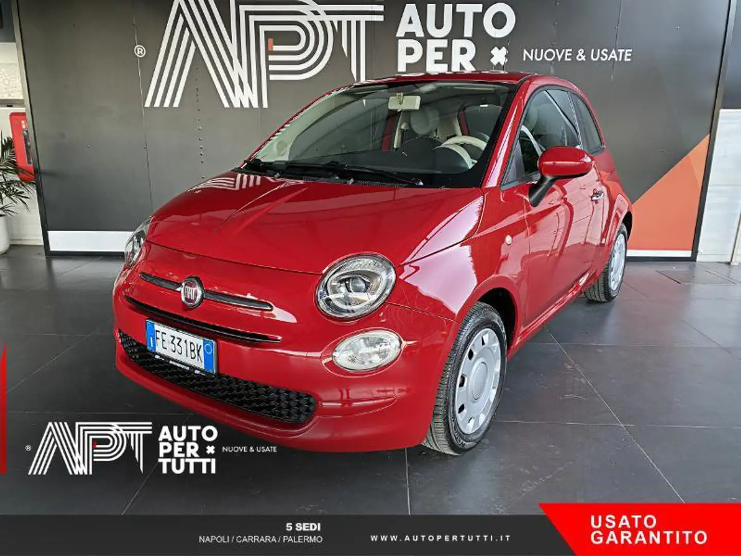 Fiat 500 500 1.2 Pop easypower Gpl 69cv Piros - 1