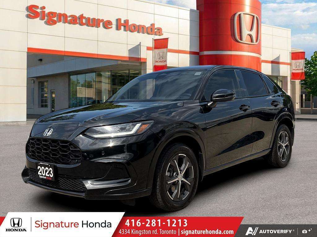 Black 2023 Honda HR-V SUV / Crossover Continuously Variable Transmission