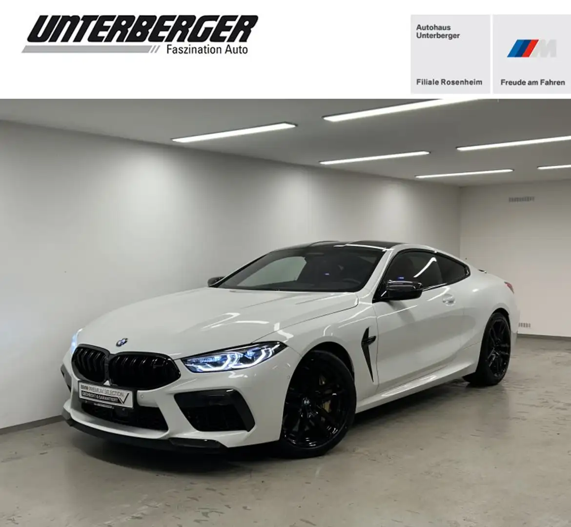 BMW M8 Coupé Competition Carbon Keramik ehem. UPE: 213.44 Weiß - 1
