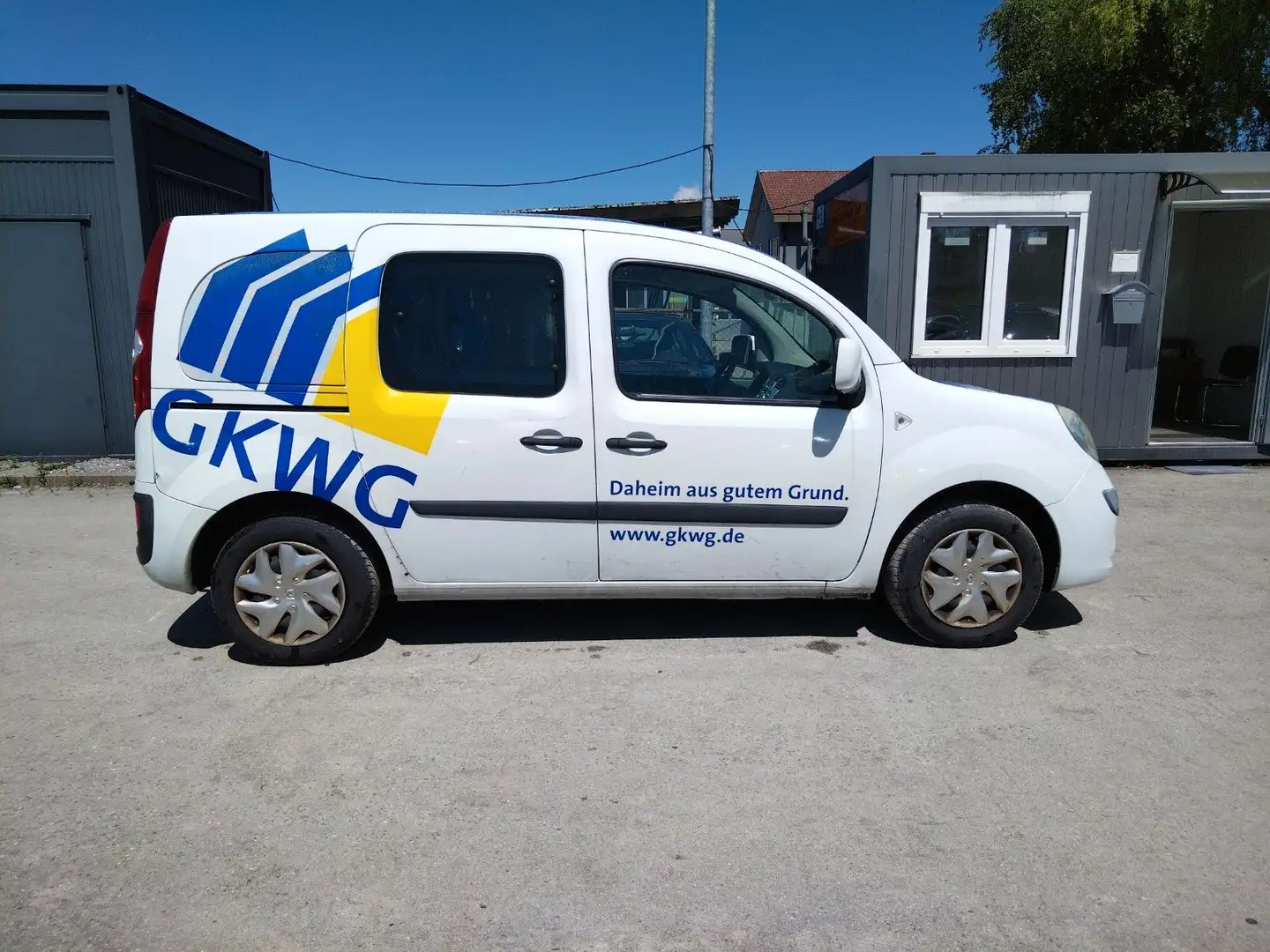 Renault Kangoo 1.5 dCI Expression+KLIMA+EURO 5+ 5 SITZER Weiß - 1