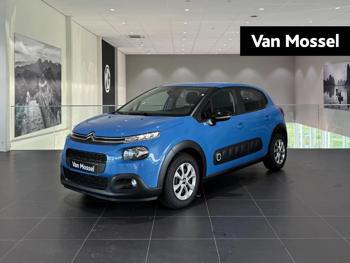 Citroen C3 1.2 PureTech S&S Feel | Hoge instap | Unieke kleur Bleu - 1