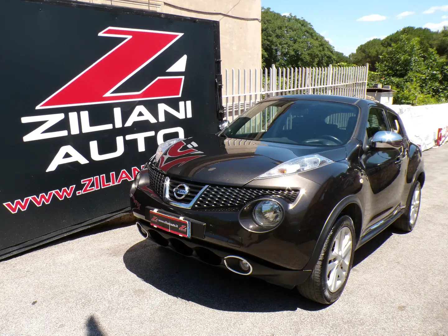 Nissan Juke 1.5 dci Tekna PELLE..NAVI..BLUETOOTH..KM AUTOSTRAD Bronzo - 1
