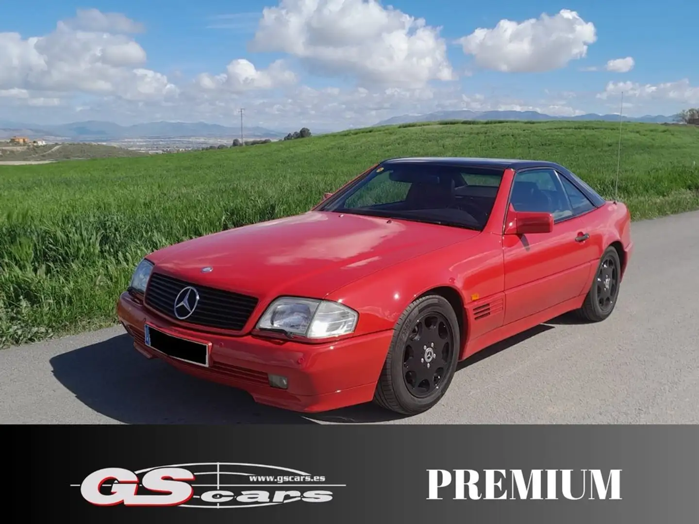 Mercedes-Benz SL 500 Rojo - 1