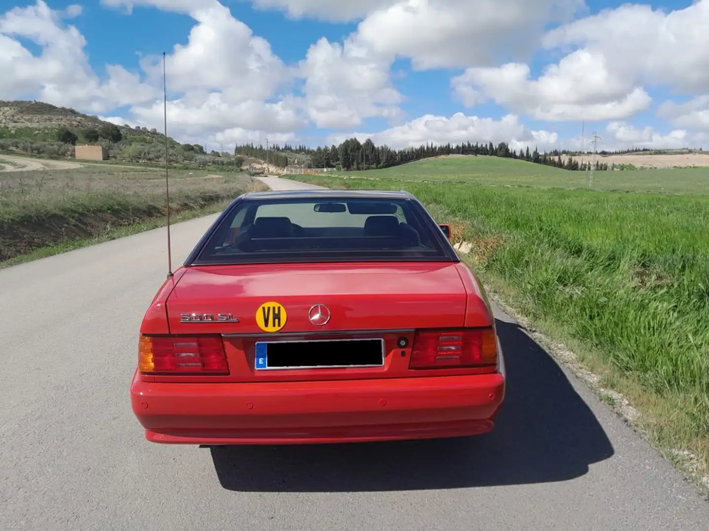 Mercedes-Benz SL 500 Rojo - 2