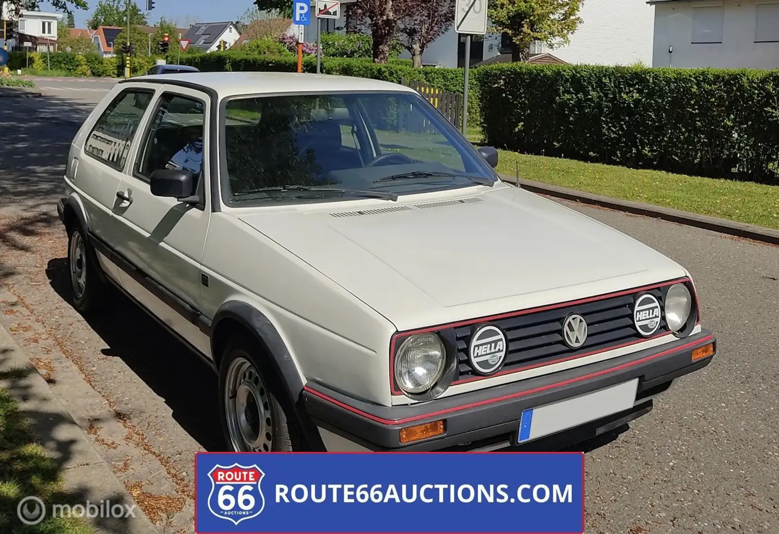 Volkswagen Golf GTI MK2 hatchback| Route 66 auctions Bianco - 2