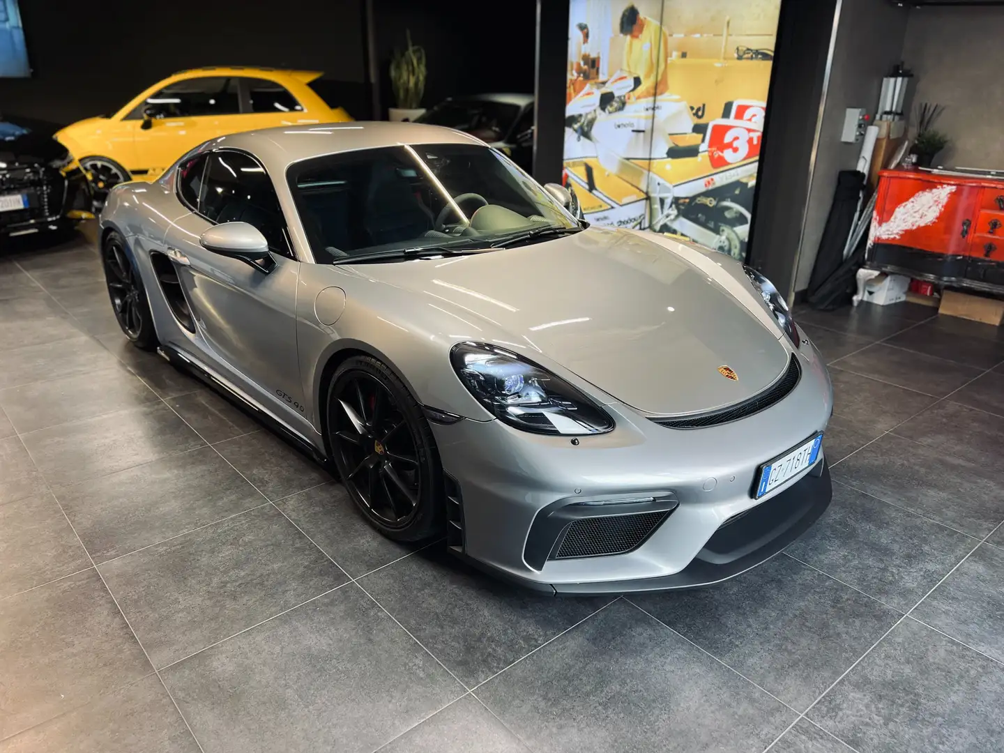Porsche Cayman 718 Cayman 4.0 GTS CARBON AKRAPOVIC Grigio - 1