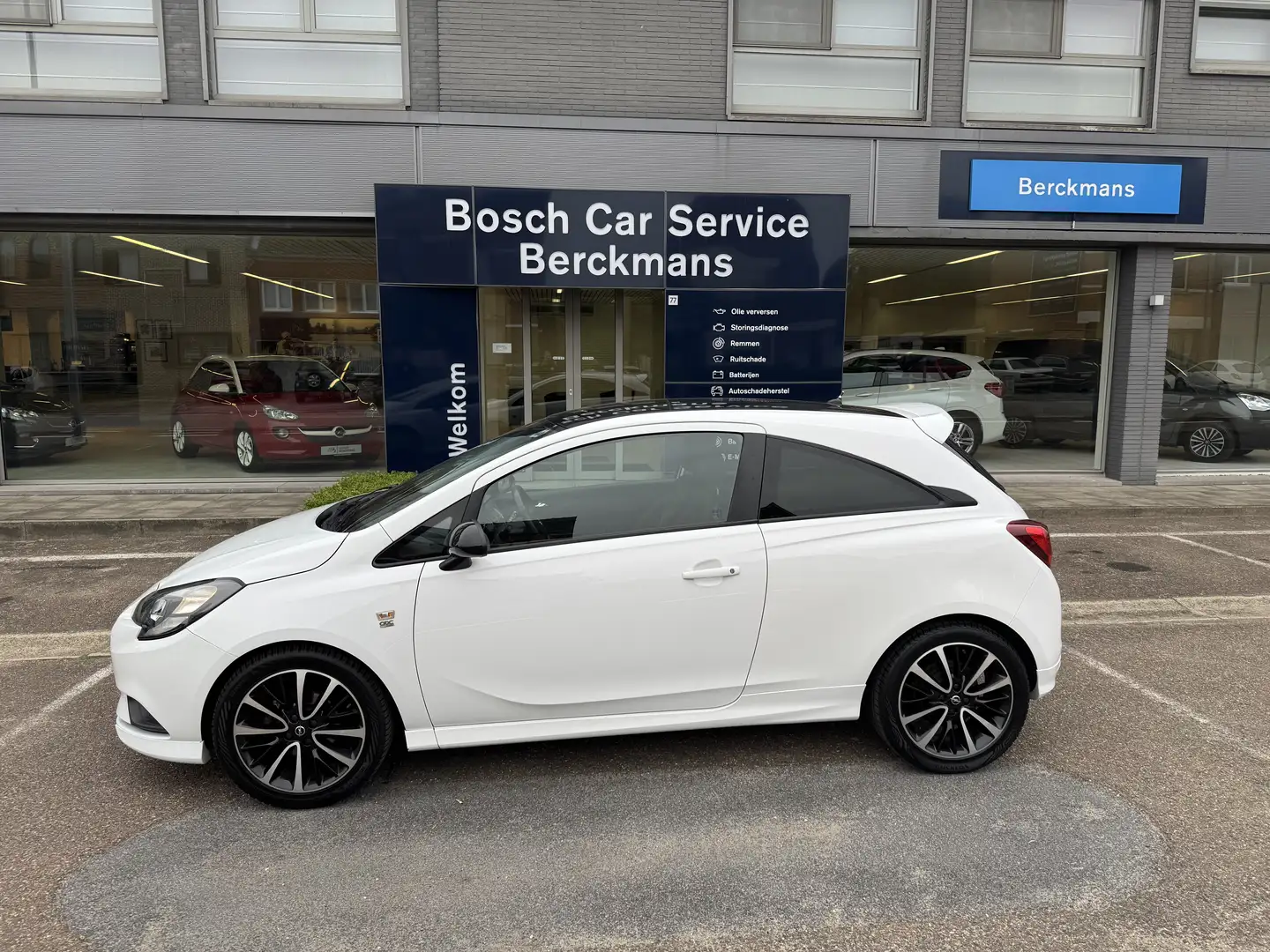 Opel Corsa-e 3D OPC-Line 1.2 Benzine Weiß - 1
