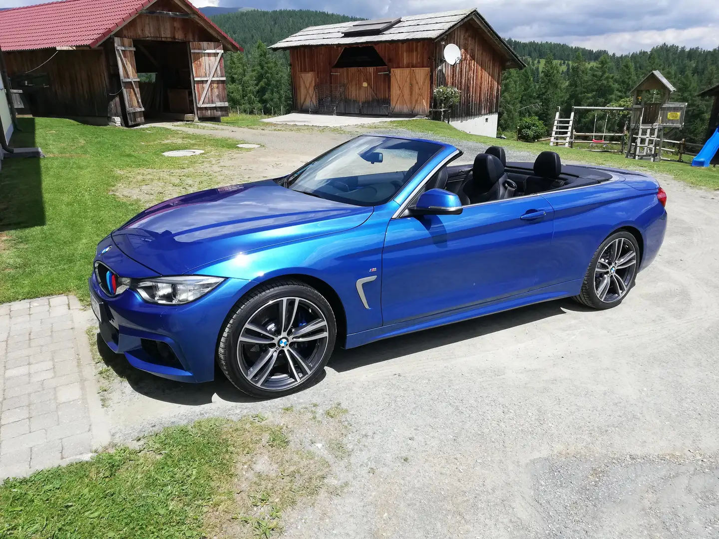 BMW 425 425d Cabrio Österreich-Paket Aut. Österreich-Paket Blau - 1