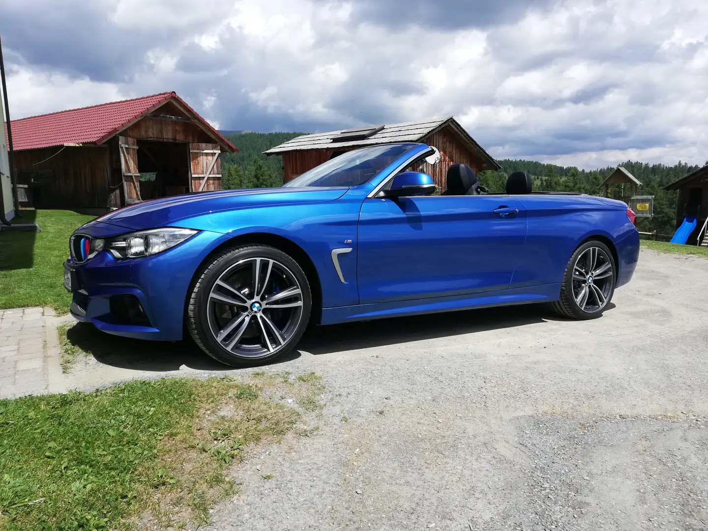 BMW 425 425d Cabrio Österreich-Paket Aut. Österreich-Paket Blau - 2