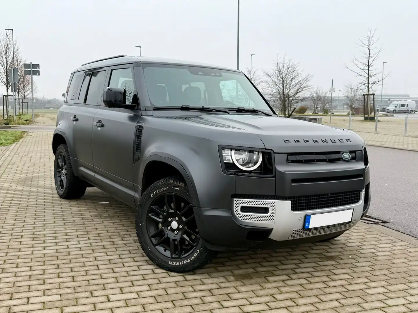 Land Rover Defender 110 S *AHK* Luftfahrwerk*360°*Black P. Gris - 1