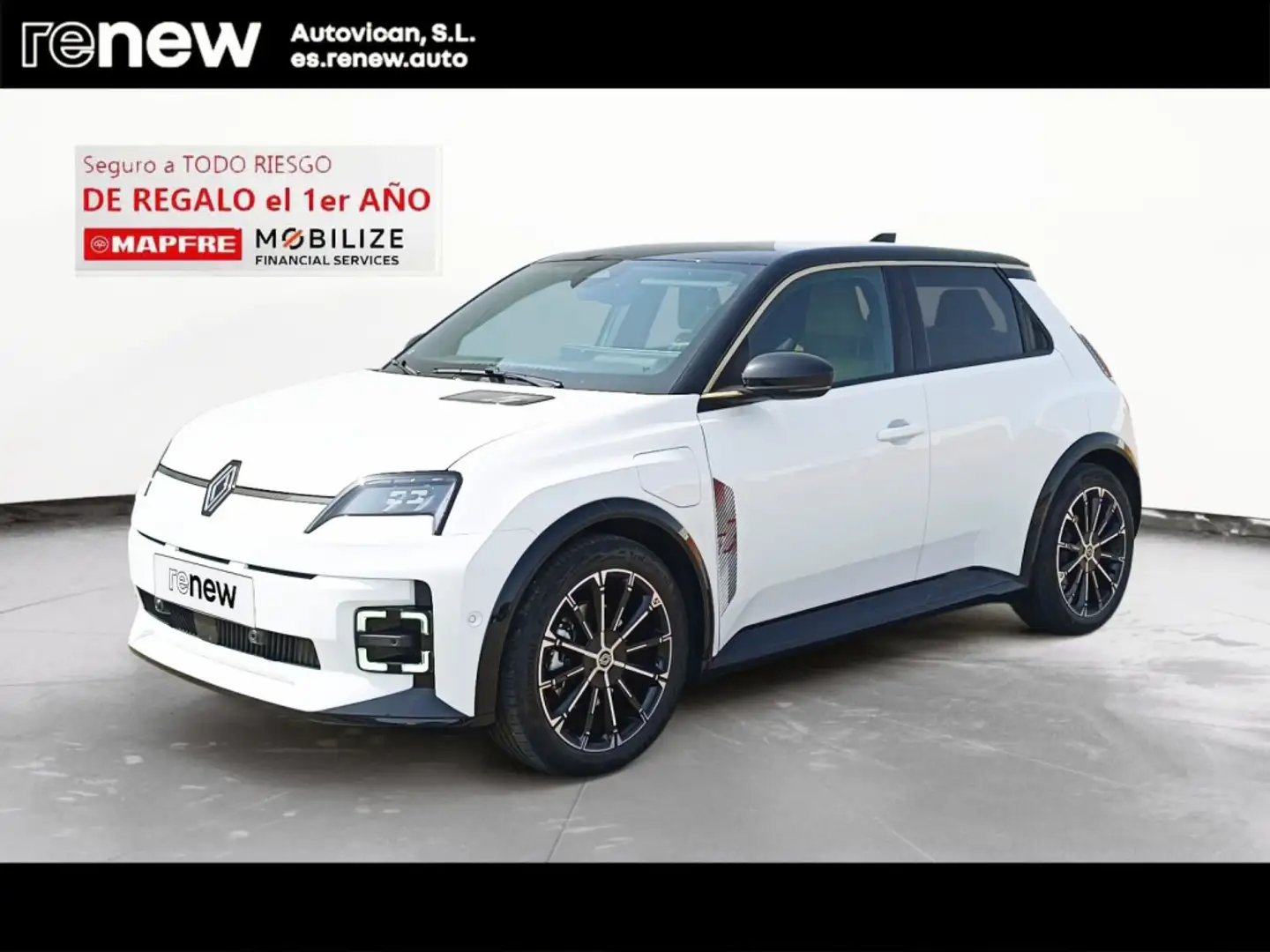Renault R 5 R5 ICONIC CINQ 110 KW (150 CV) AUTONOMIA CONFORT Blanco - 1