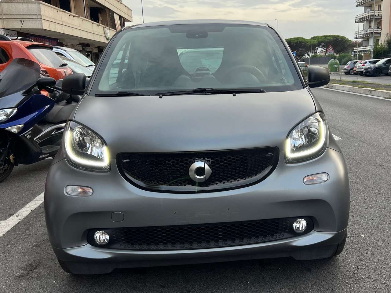 smart forTwo PRIME TURBO LED PANORAMA GREY MATT PDC