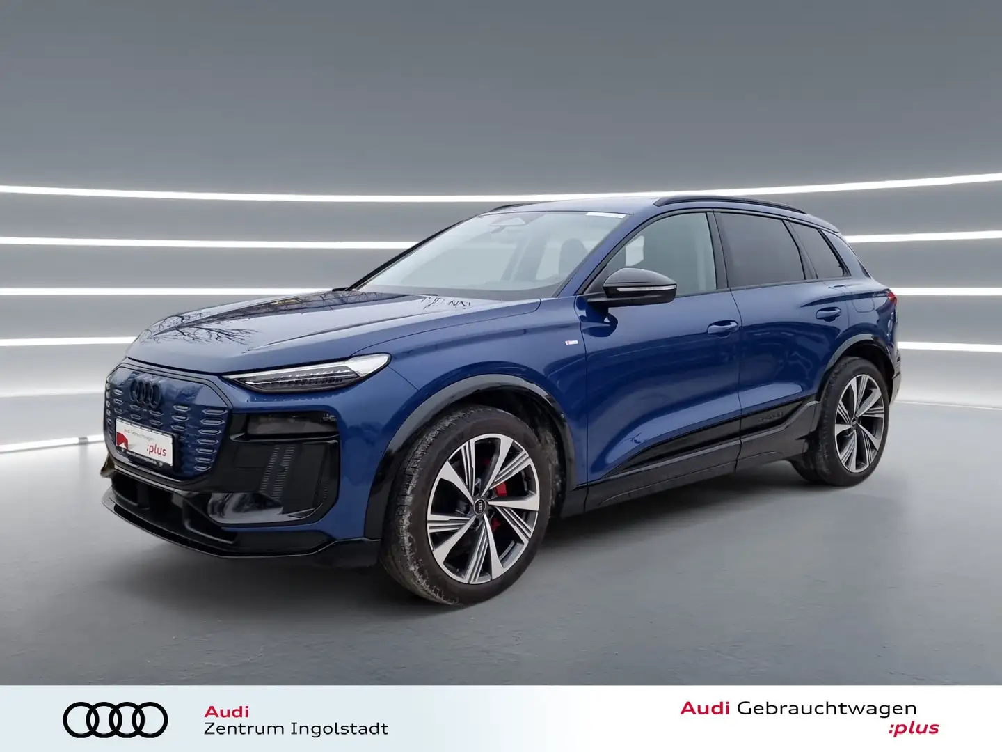 Audi Q6 e-tron S line Tech-pro MATRIX B&O Luft 21" Blau - 2