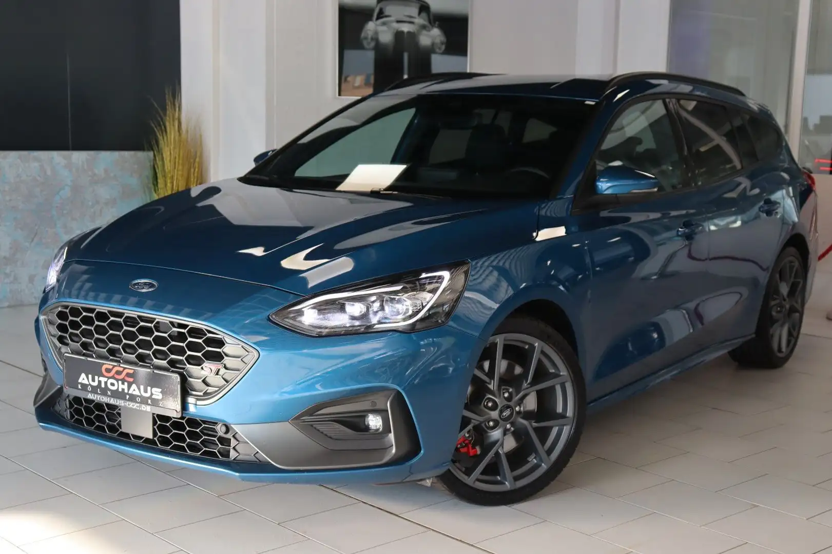 Ford Focus Turnier ST 2.3 Eco |1HAND|B&O|KAMERA|LED| Blu/Azzurro - 1