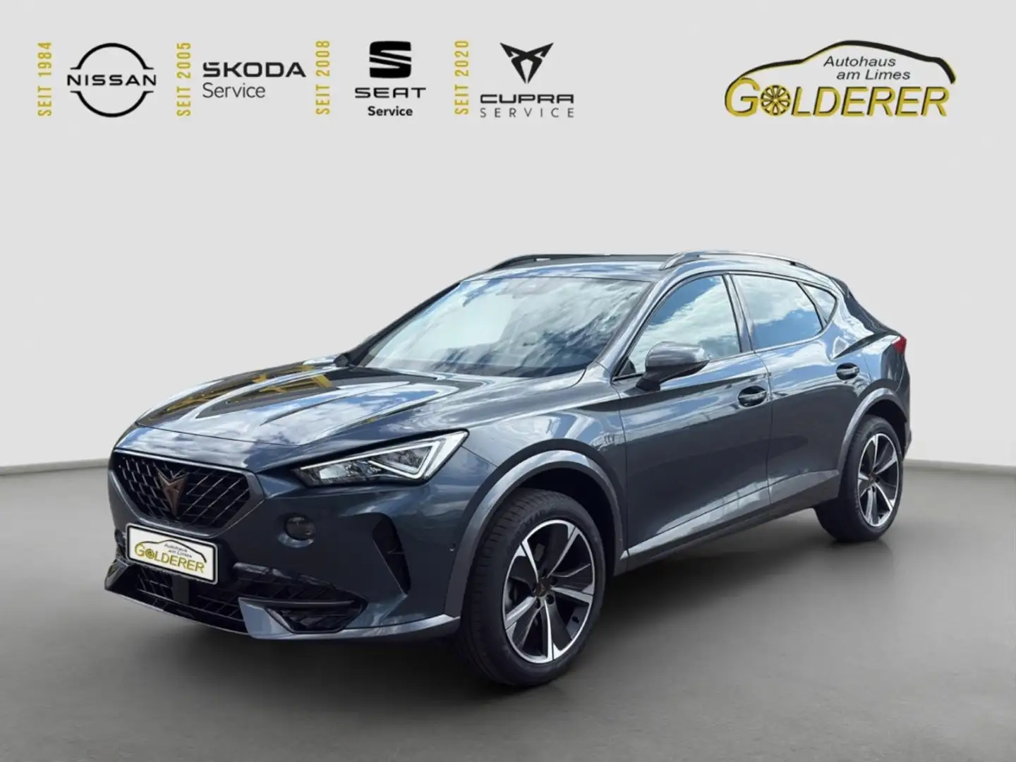 CUPRA Formentor Basis 1,5 TSI 110kW DSG AHK NAVI Kamer AHK-klappba Gris - 1