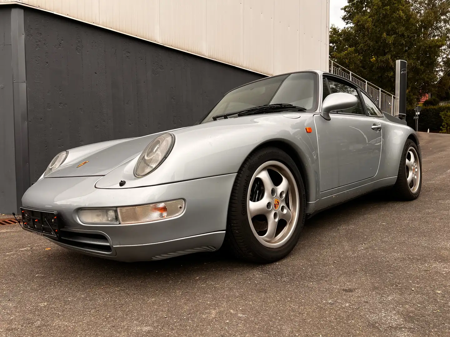 Porsche 993 911 Carrera Silber - 1
