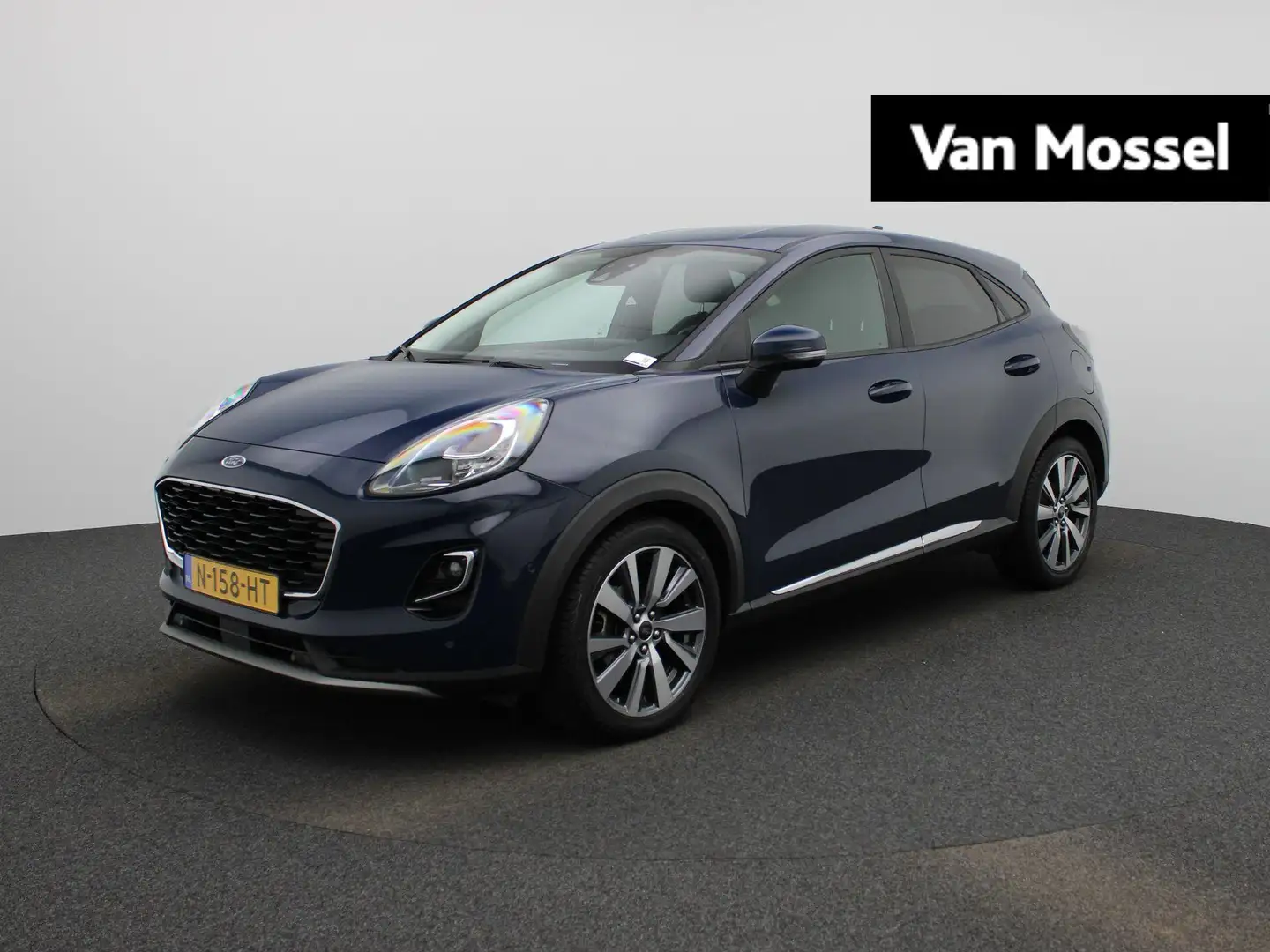 Ford Puma 1.0 EcoBoost Hybrid Titanium X | WINTER PACK | AUT Blauw - 1