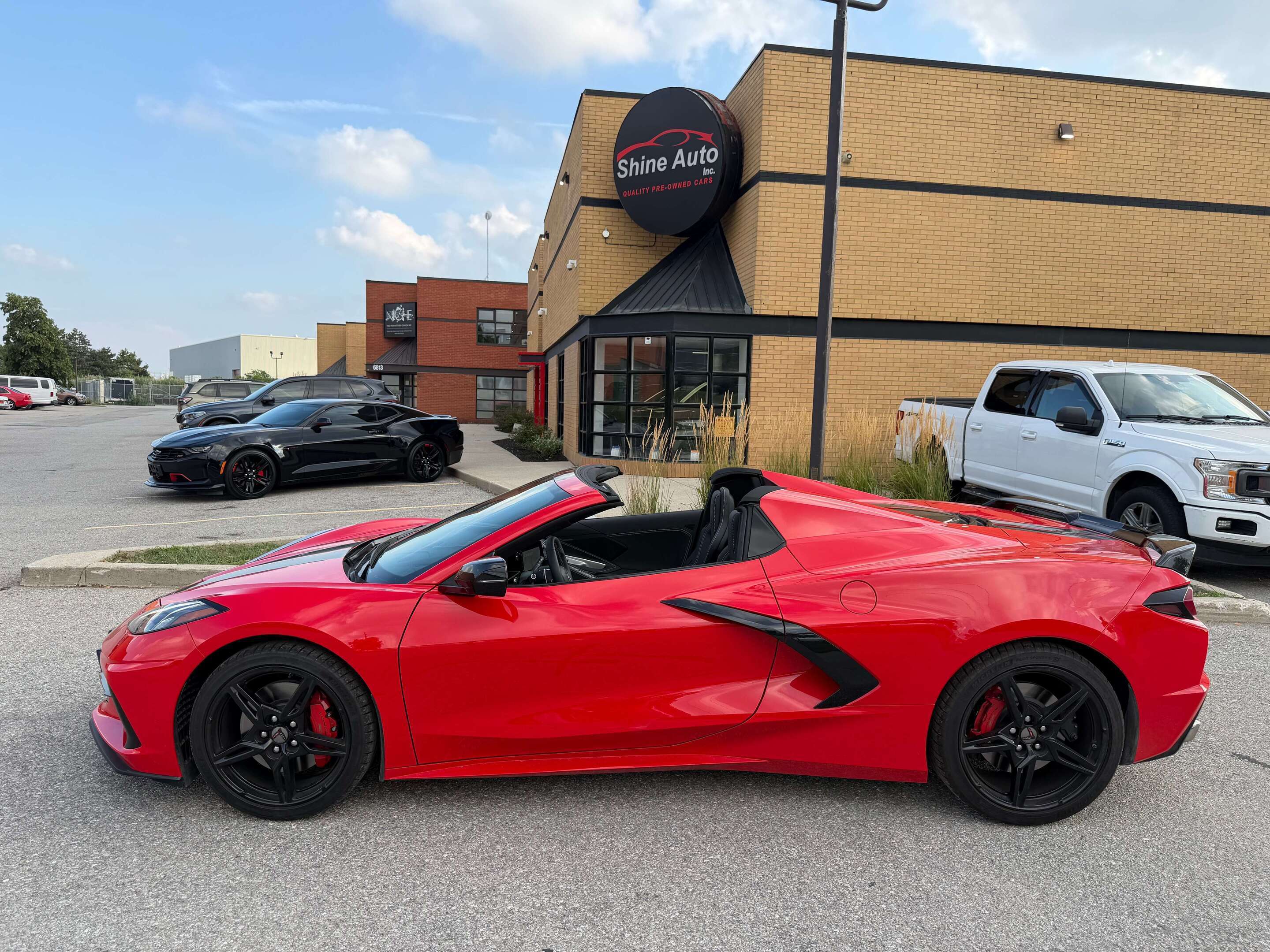 Red 2024 Chevrolet Corvette Convertible Rear-Wheel Drive Automatic