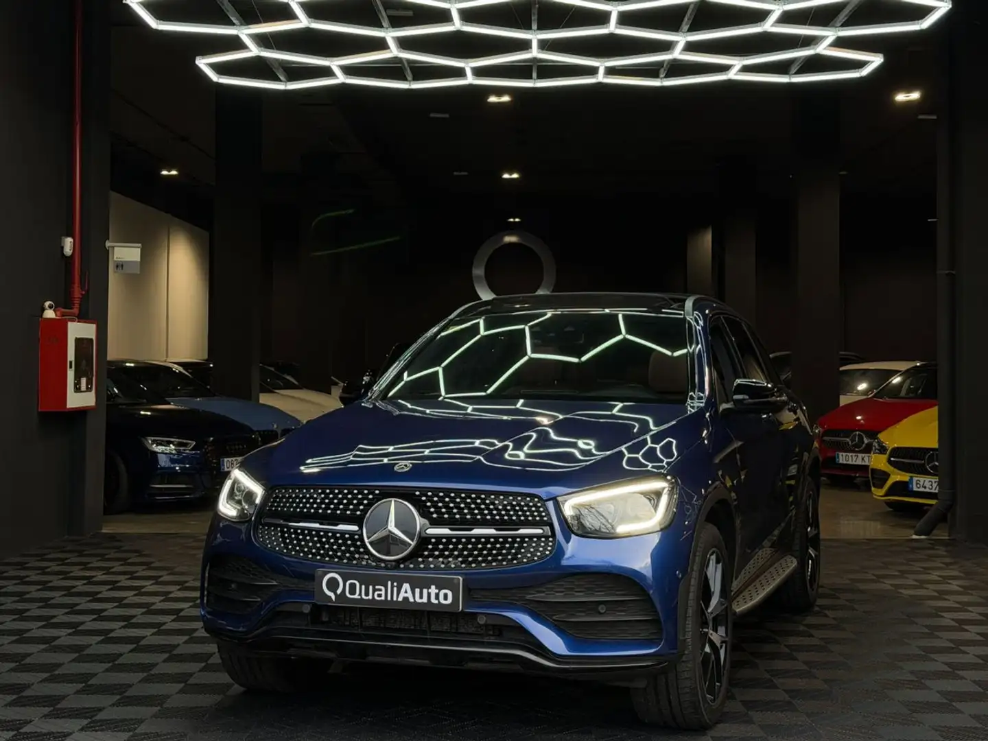 Mercedes-Benz GLC 350 350e 4Matic Azul - 1