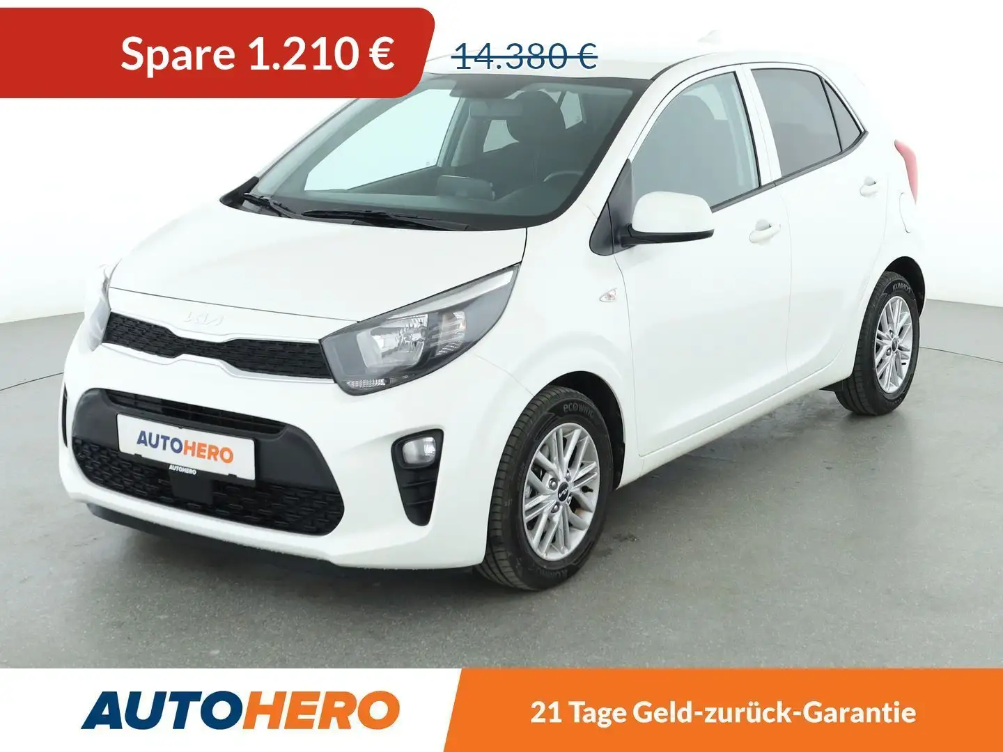 Kia Picanto 1.2 Dream Team*NAVI*CAM*SHZ*ALU*DAB* Weiß - 1