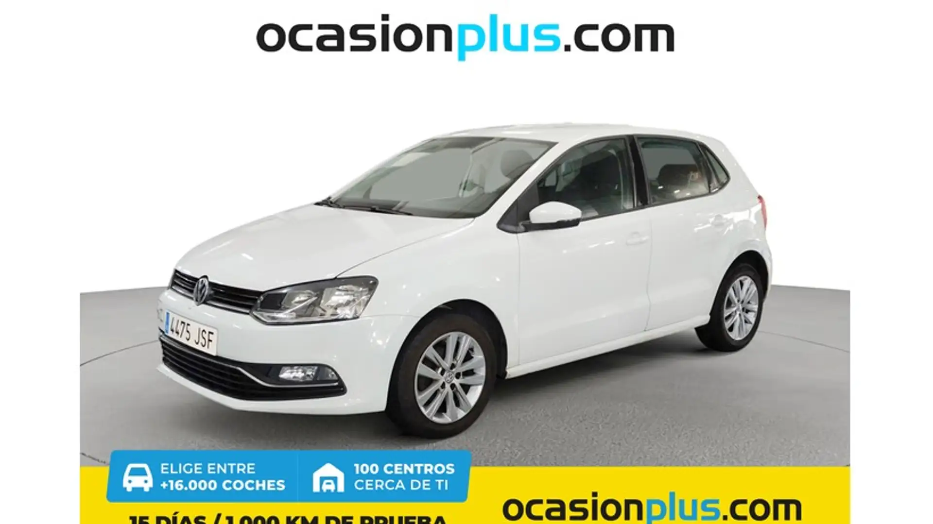 Volkswagen Polo 1.0 BMT Advance 55kW Blanc - 1