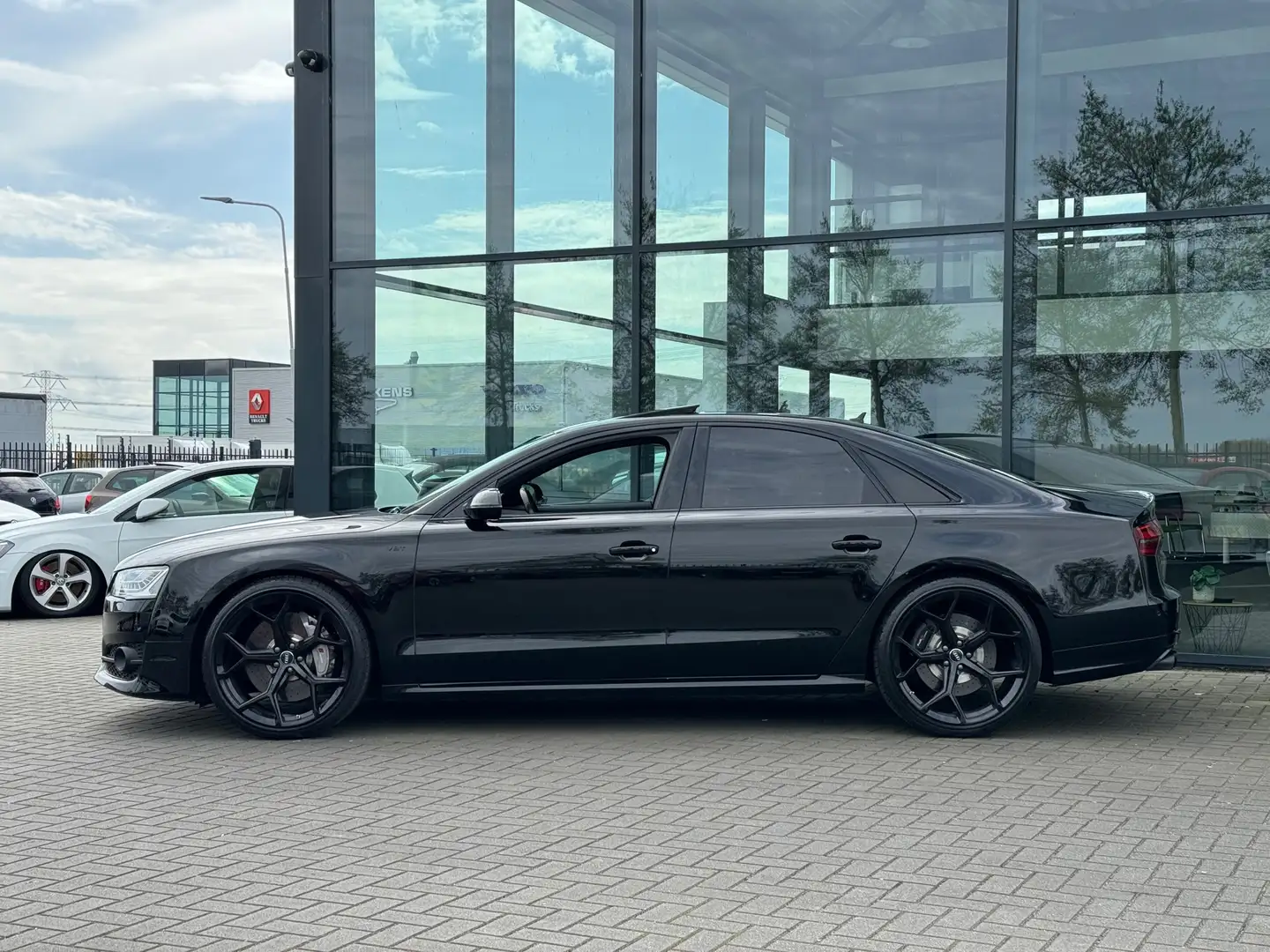 Audi S8 4.0 TFSI S8 plus quattro Pro Line+ Echt vol!!!! €2 Fekete - 2