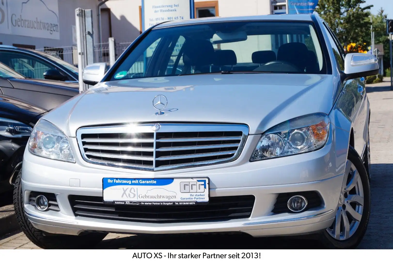 Mercedes-Benz C 200 Kompressor Elegance Limousine aus 2.Hand! Срібний - 1
