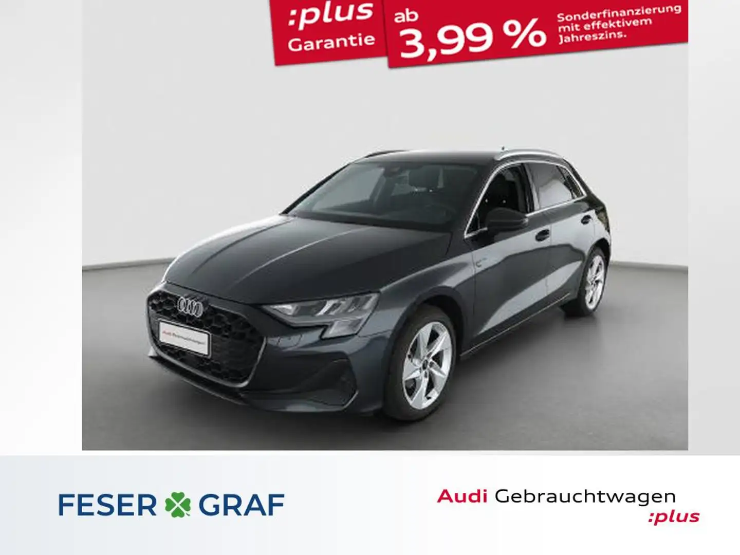 Audi A3 30 TFSI Stronic,LED,Navi+,VC Grau - 1