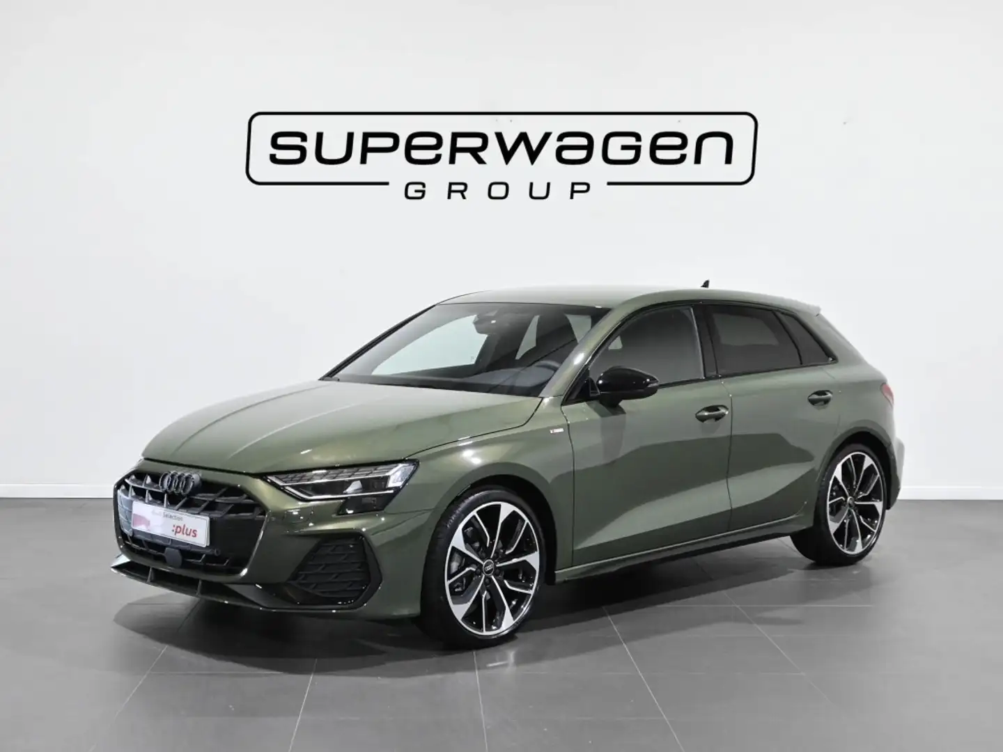 Audi A3 Sportback TFSI Black line edition S tronic 110kW Verde - 1