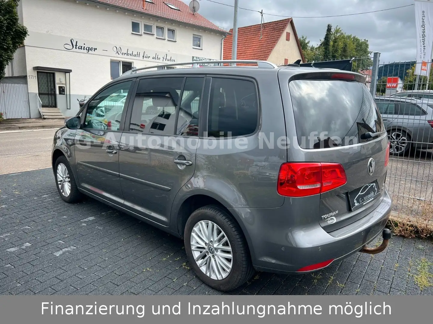 Volkswagen Touran 1.4 TSI GAS EcoFuel CUP*NAVI*AHK*PDC Gris - 2