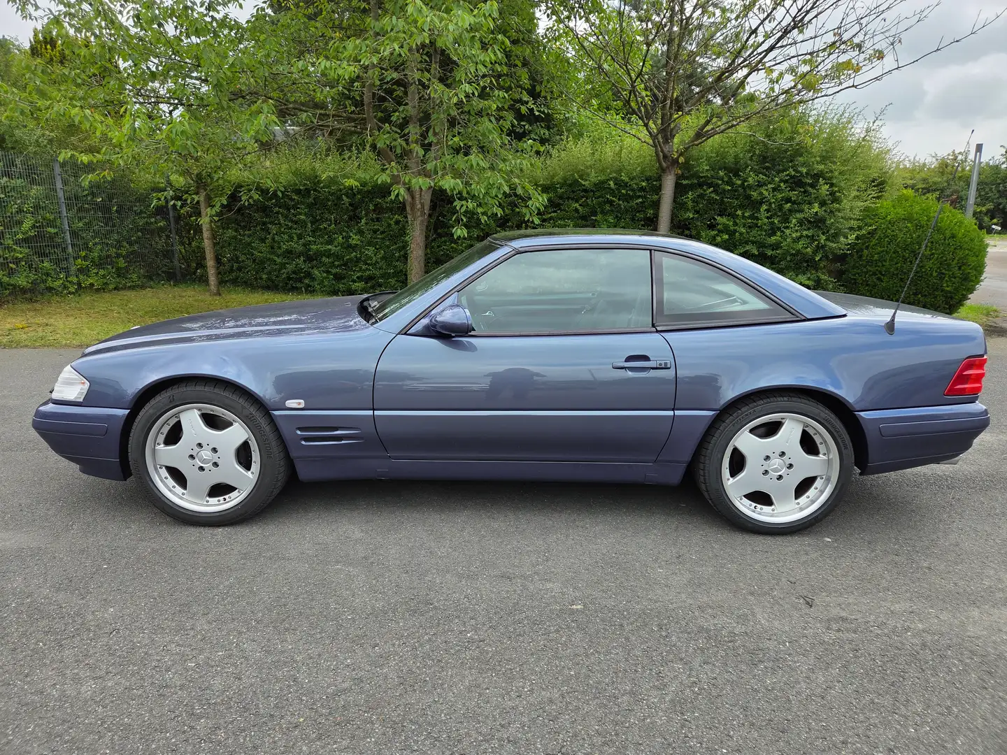 Mercedes-Benz SL 320 Designo Variocolor Panoramadach Blauw - 1