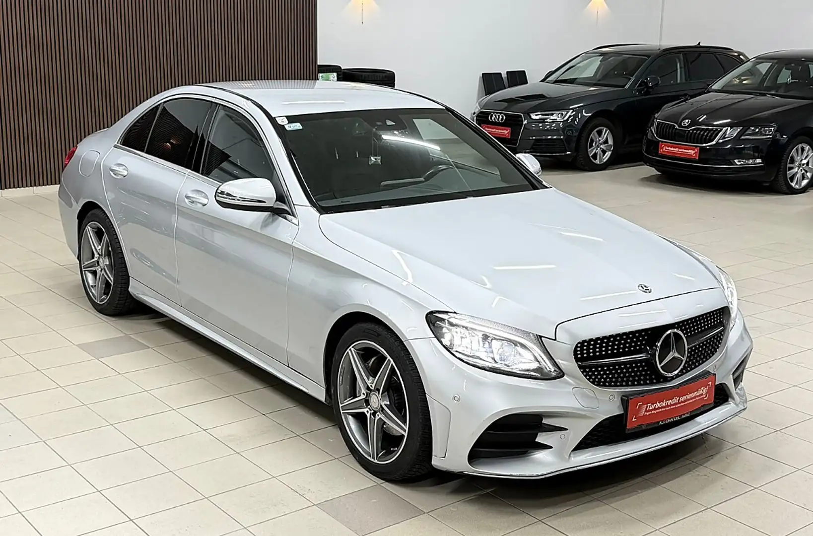 Mercedes-Benz C 220 d Aut.*AMG Line*Multibeam LED*Abstandswarner*uvm.* Grau - 2