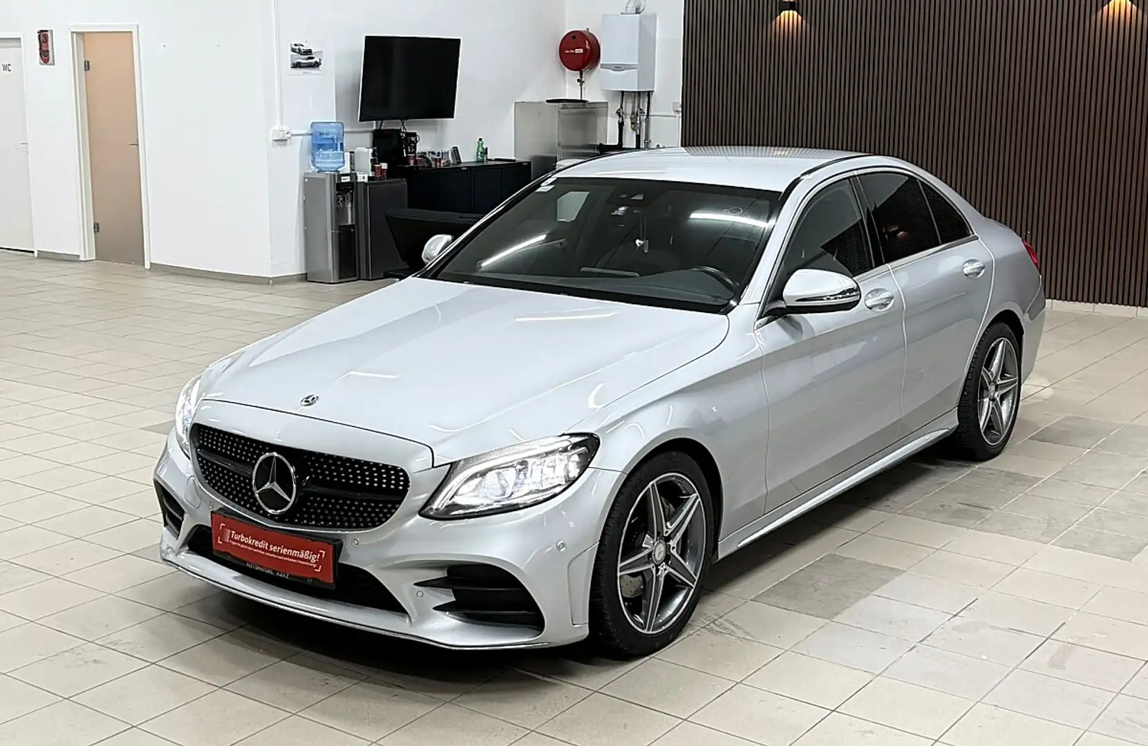 Mercedes-Benz C 220 d Aut.*AMG Line*Multibeam LED*Abstandswarner*uvm.* Grau - 1