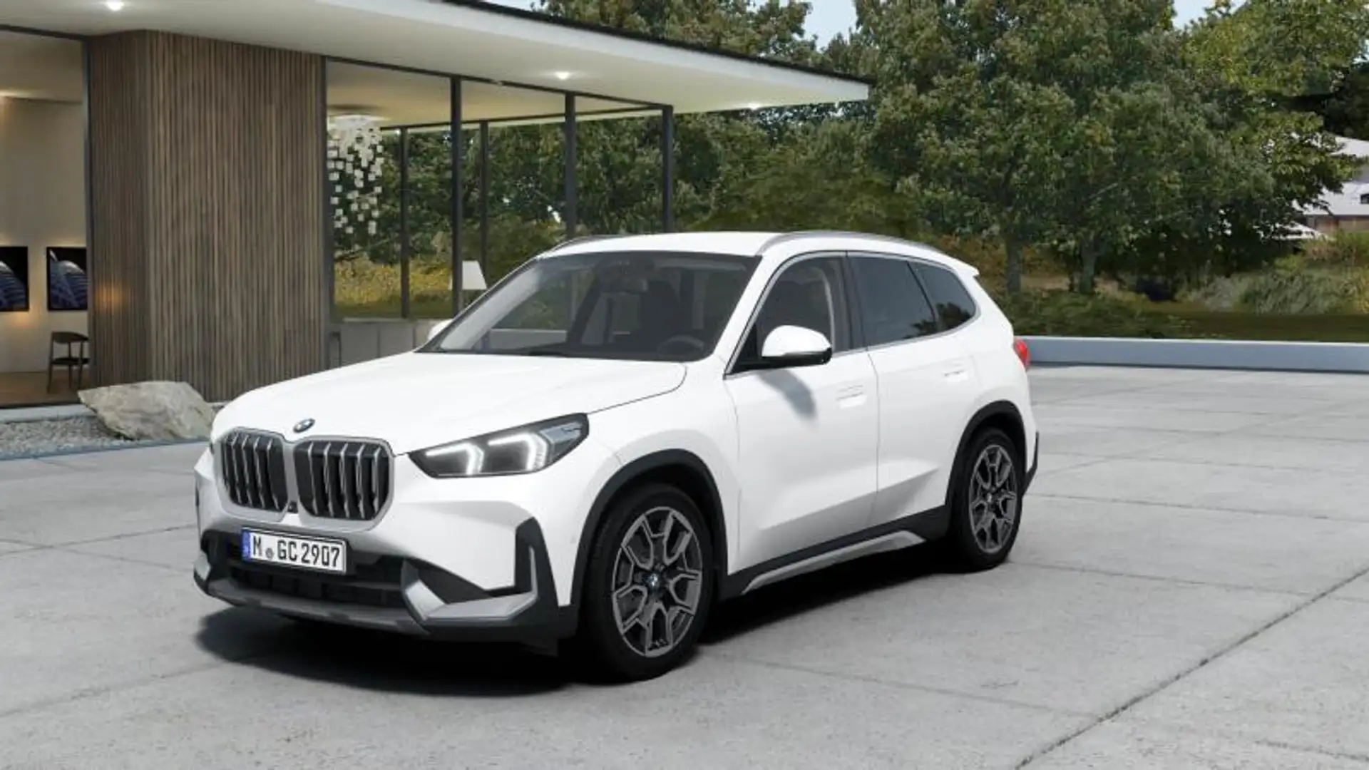 BMW X1 sdrive18d X-Line auto Bianco - 1