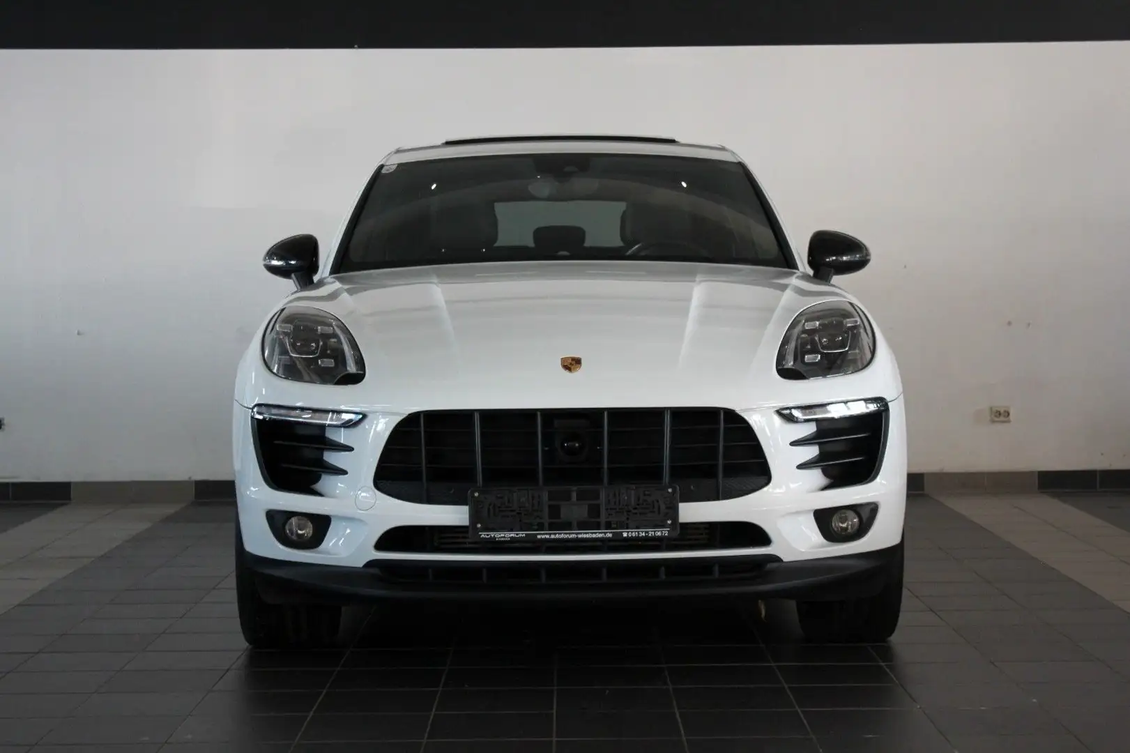 Porsche Macan S Diesel, LED, Panorama, Keyless,Vollleder Weiß - 2