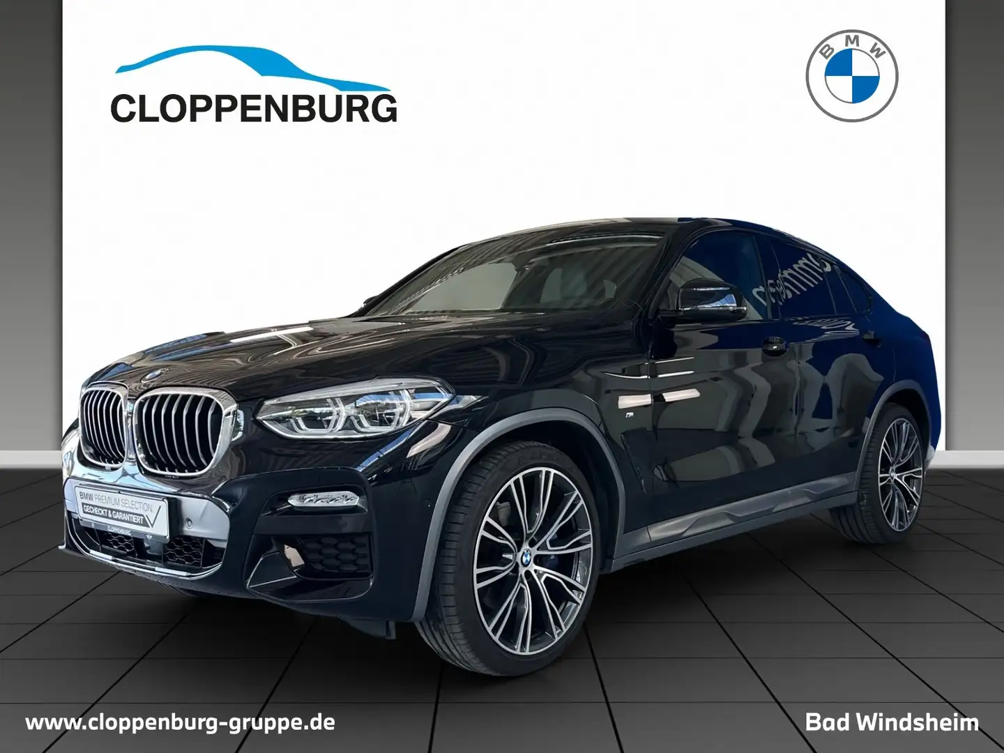 BMW X4 xDrive30d X Line Head-Up+AHK+StHz+Navi+Pano Schwarz - 1